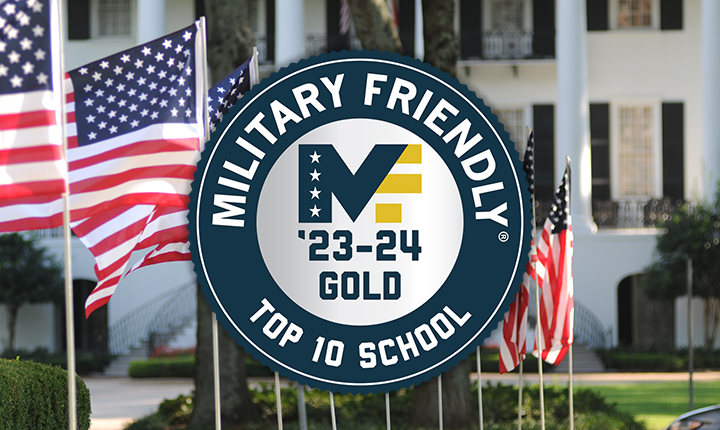 Award for top ten military friendly schools